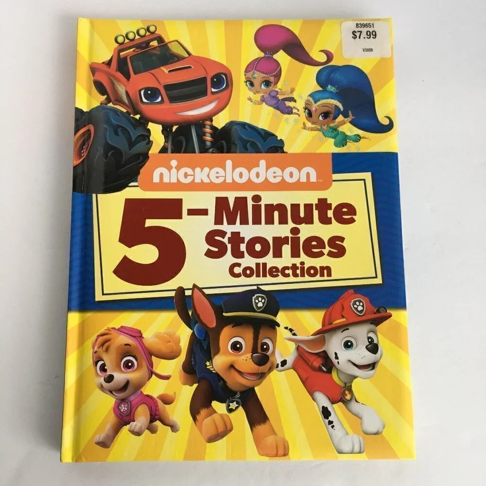 5 Minute Stories - Nickelodeon, Blaze and the Monster Machines Truck, Paw Patrol
